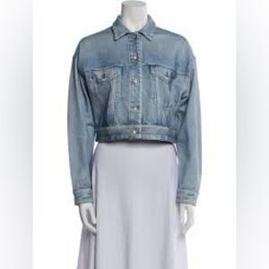 Rag & Bone Miramar Classic Cropped Trucker Jacket